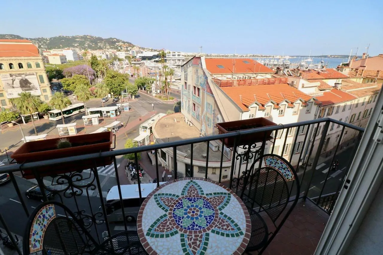 1 Bedroom Suquet, 6 Min From The Palais, Balcony City & Port View 220 Cannes Apartment