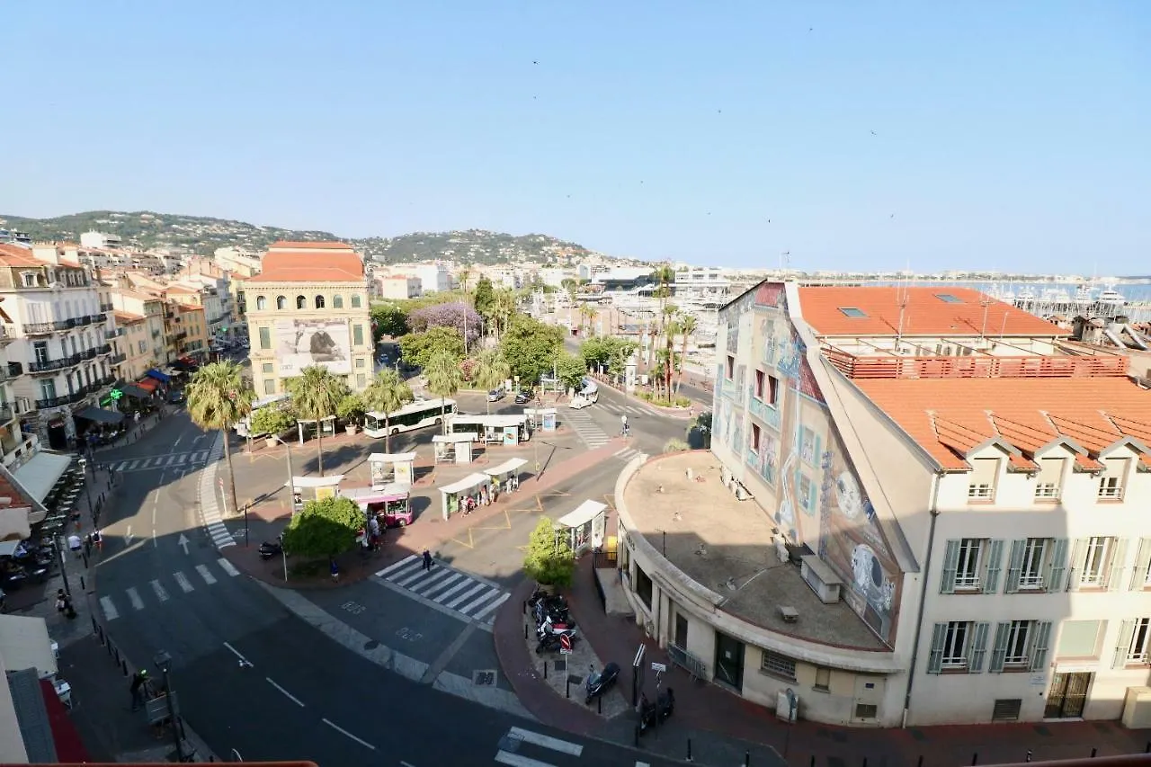 1 Bedroom Suquet, 6 Min From The Palais, Balcony City & Port View 220 칸느 프랑스